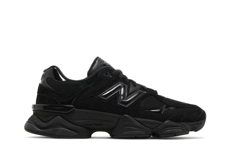 New Balance 9060 Triple Black Patent